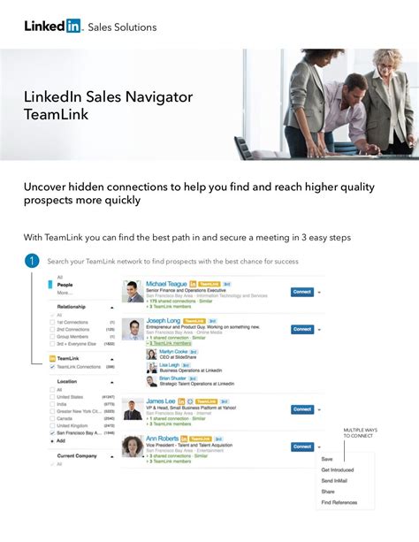 linkedin sales navigator teamlink